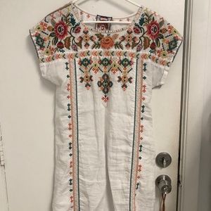 Johnny was cotton dress